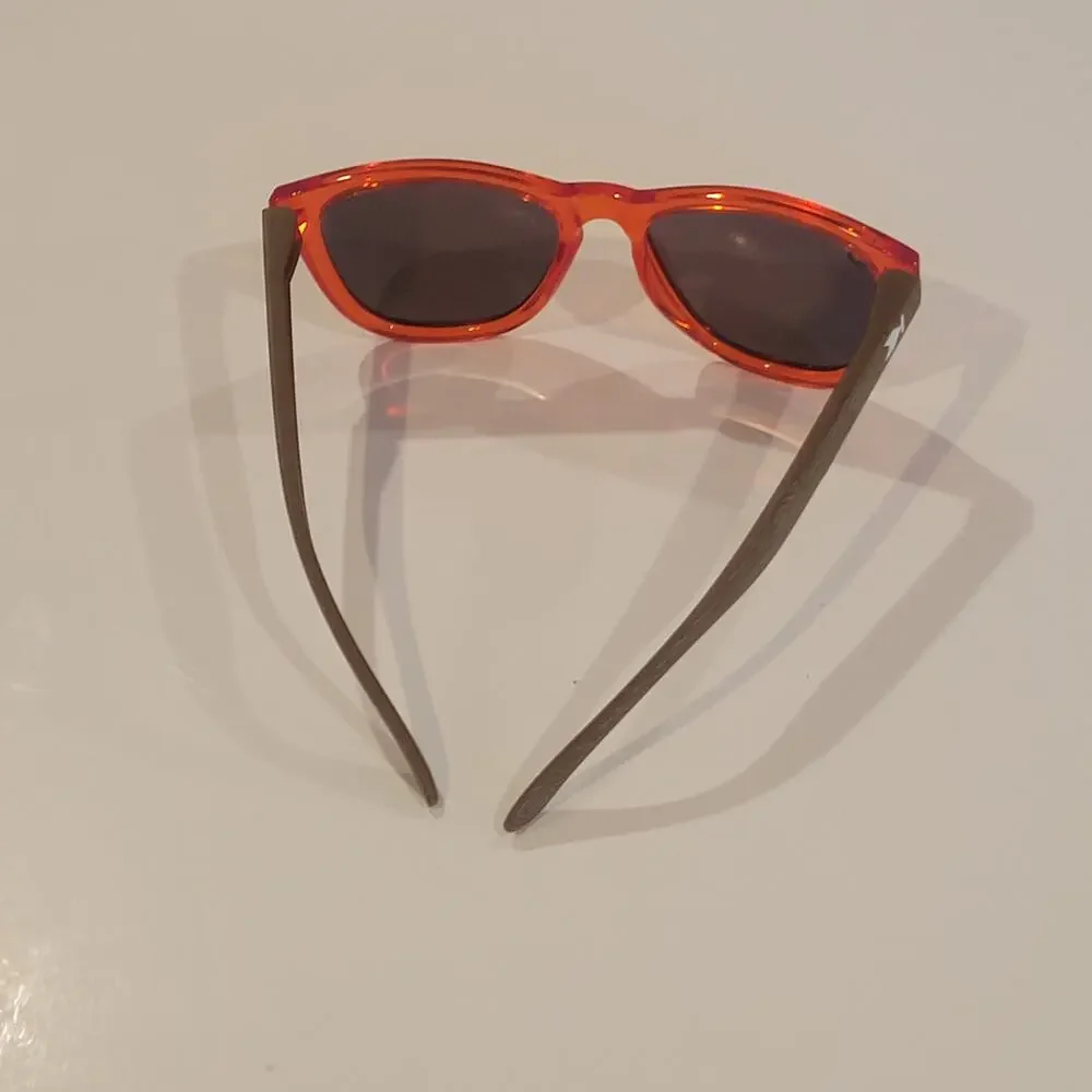 Knockaround Sunglasses Premiums Polarized Mirrored Kids Campfire Red/Wood
